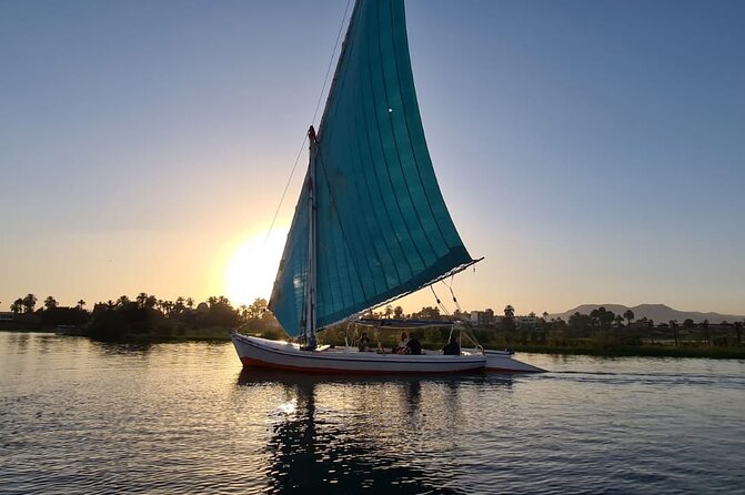 Amazing Sunset sailing by Felucca in Luxor -2 Hours (Private) - Getting picked up and dropped off without drama