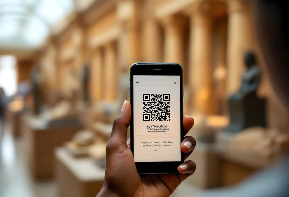 Cairo: Egyptian Museum of Antiquities online QR Ticket - Entering the Museum: Security and QR Scanning
