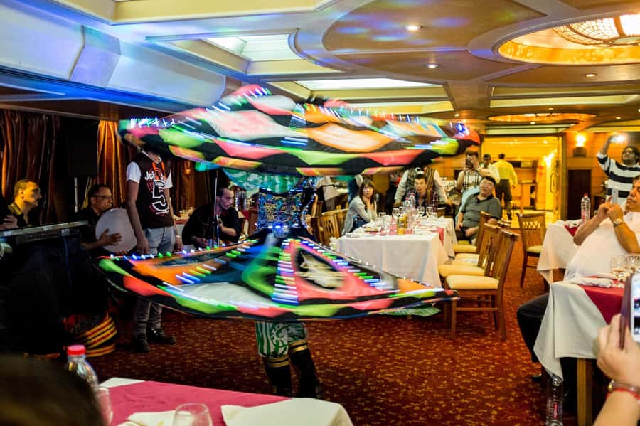 Cairo: Nile Sunset Dinner Cruise, Show & Optional Transfer - Drinks, tips, and overall cost value for $33