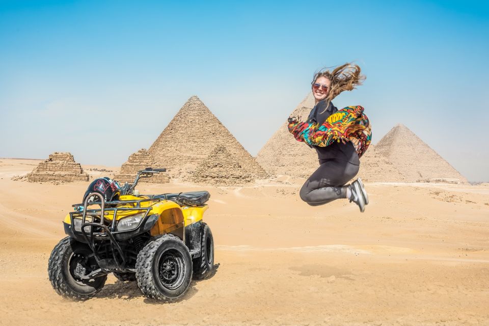 Cairo: Pyramids Quad Bike Adventure & Optional Camel Ride - The 1-Hour Quad Bike Ride Outside the Pyramids Zone