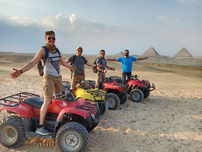 Cairo: Pyramids Quad Bike Adventure & Optional Camel Ride - What the Desert Break Feels Like (Tea, Water, and a Clear Head)