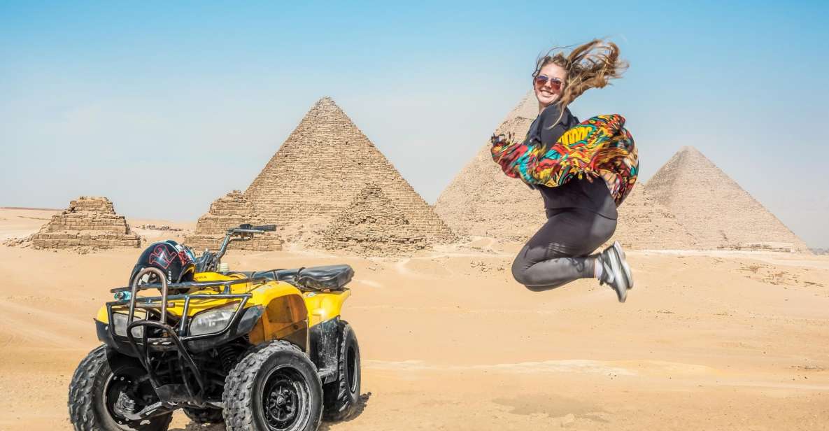 Cairo: Pyramids Quad Bike Adventure & Optional Camel Ride - Pickup, Air-Conditioned Transit, and the Setup You Actually Need