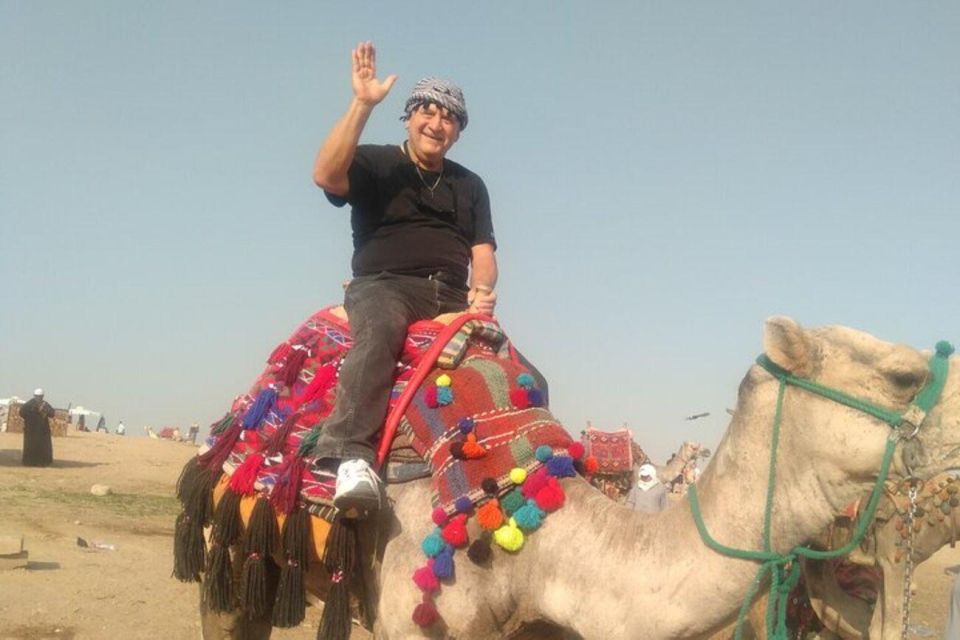 Cairo: Pyramids, Sphinx, and Camel Ride, with ATV Option - Shopping Stops That Aren’t Just Window Dressing (Papyrus, Oils, Cotton, Carpets)