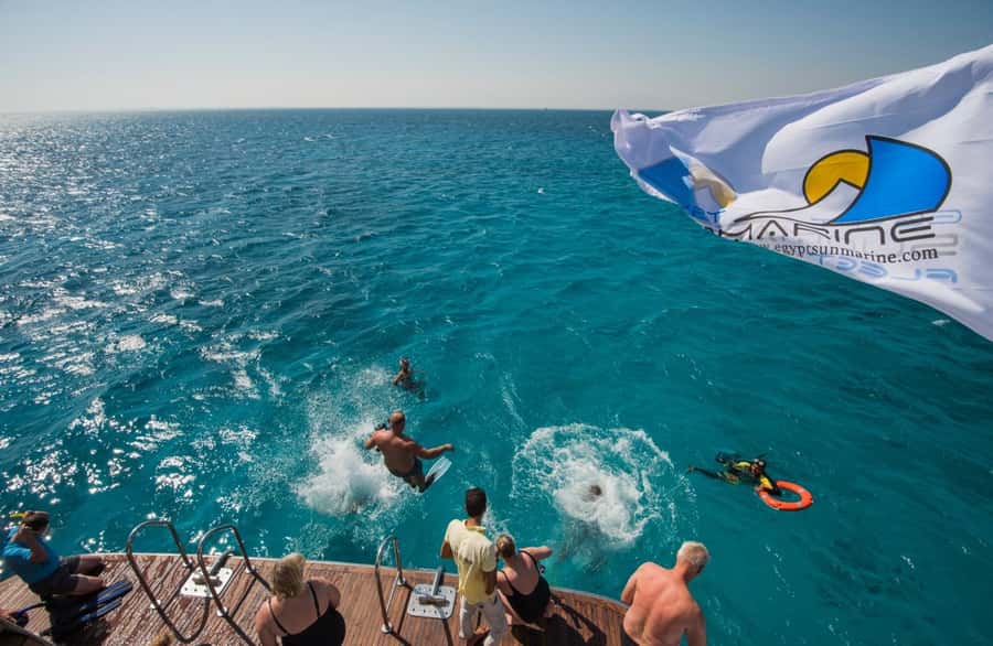 From Sharm: White Island and Ras Mohamed Snorkeling Trip - The yacht ride itself: where to sit, what the boat feels like
