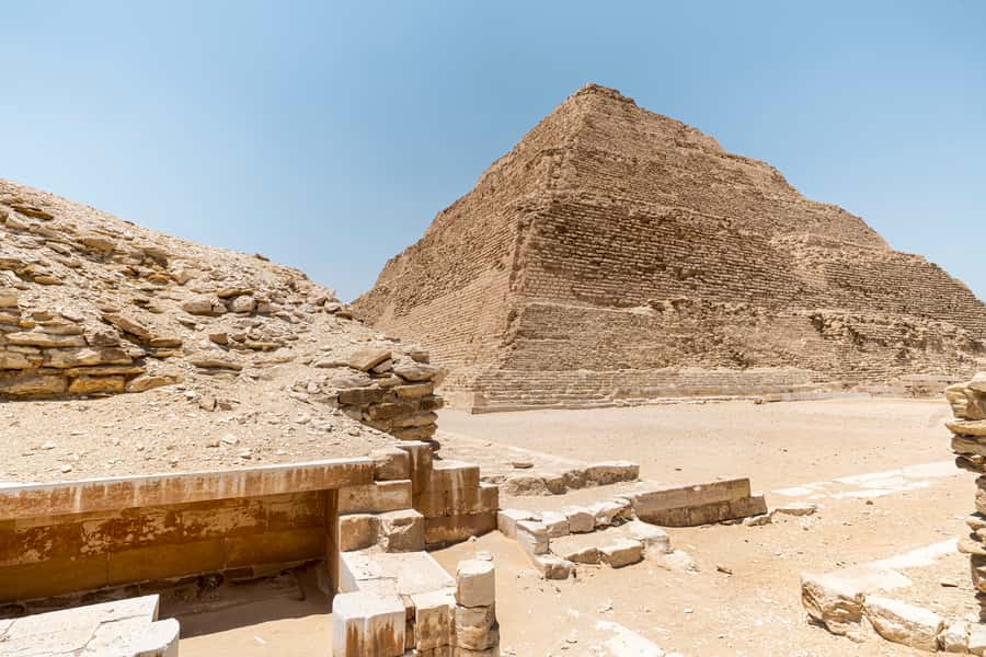 Giza: Sakkara, Memphis & Dahshur (Pyramid & Felucca Options) - Sakkara and Djoser: The Step Pyramid’s Big Idea