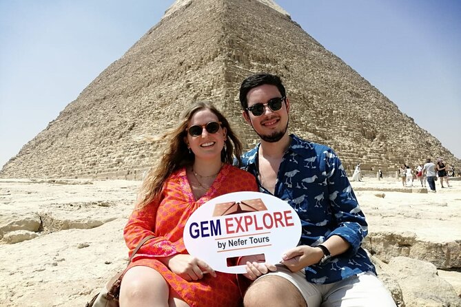 Half Day Tour Giza Pyramids &Great Sphinx with Private Tour Guide - Khafre’s Pyramid and the Sphinx: Photo Stops That Actually Help