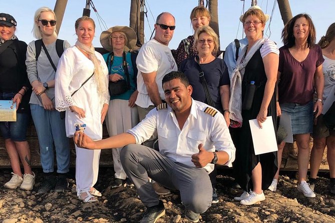 Hot Air Balloon Ride in Luxor Egypt with Transfers Included - Group ride value: getting the magic for about $75