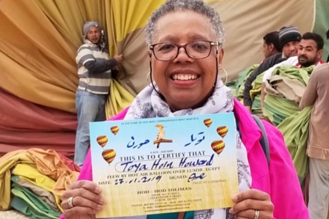 Hot Air Balloon Ride in Luxor Egypt with Transfers Included - Weather rules: wind decides if you fly