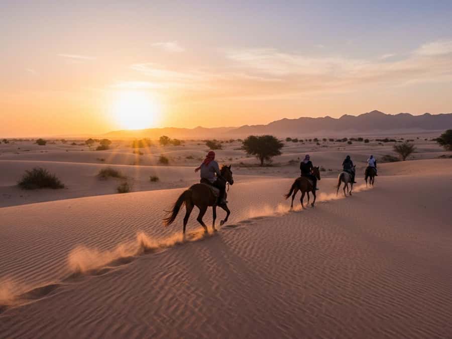 Hurghada: Arabian Desert and Sea Horseback Adventure - Picking Your Best Time: Sunrise, Afternoon, Sunset, or VIP Swim