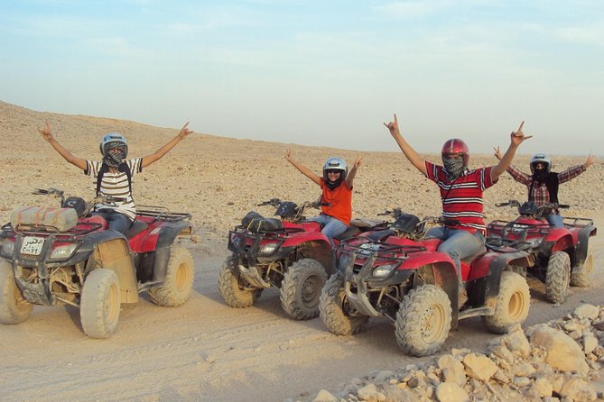 Hurghada: ATV Quad Safari, Camel Ride & Bedouin Village Tour - Photos and videos: how to handle the add-ons