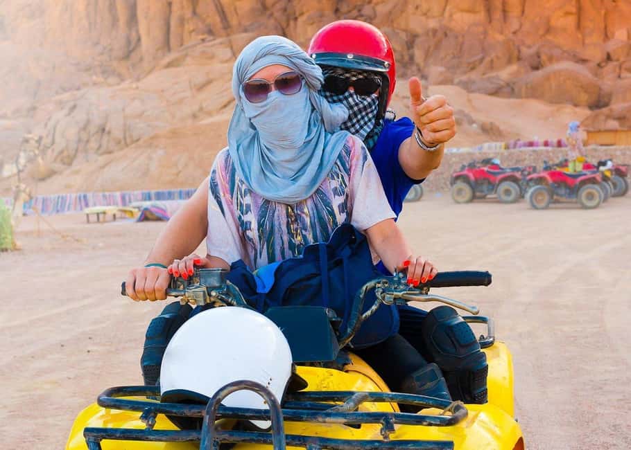 Hurghada: ATV Quad Safari, Camel Ride & Bedouin Village Tour - What to pack: don’t leave your scarf at home