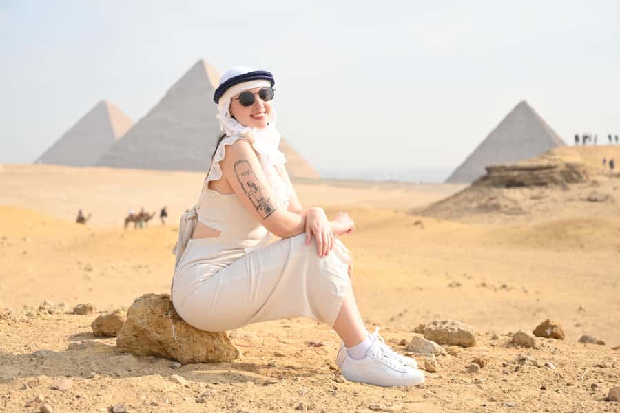 Hurghada Day Trip to Giza Pyramids, Sphinx, Museum and lunch - The Sphinx Stop: More Than a Photo Pose