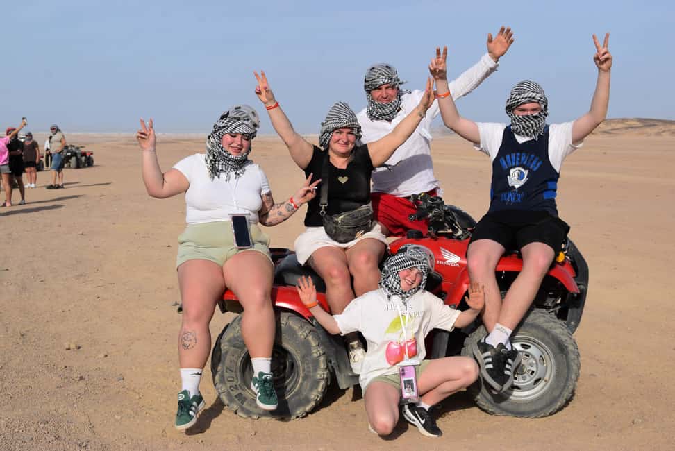 Hurghada: Desert Quad Bike and Buggy Adventure with Transfer - Key Highlights You’ll Actually Care About