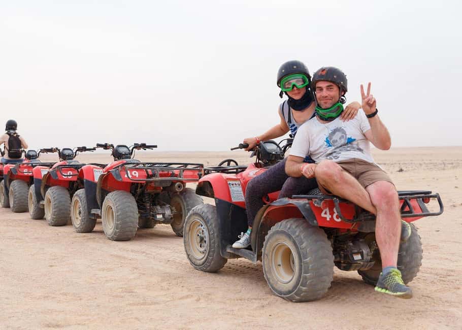 Hurghada: Desert Quad Bike and Buggy Adventure with Transfer - Morning, Sunset, Express, or Stars Valley: Picking the Best Option