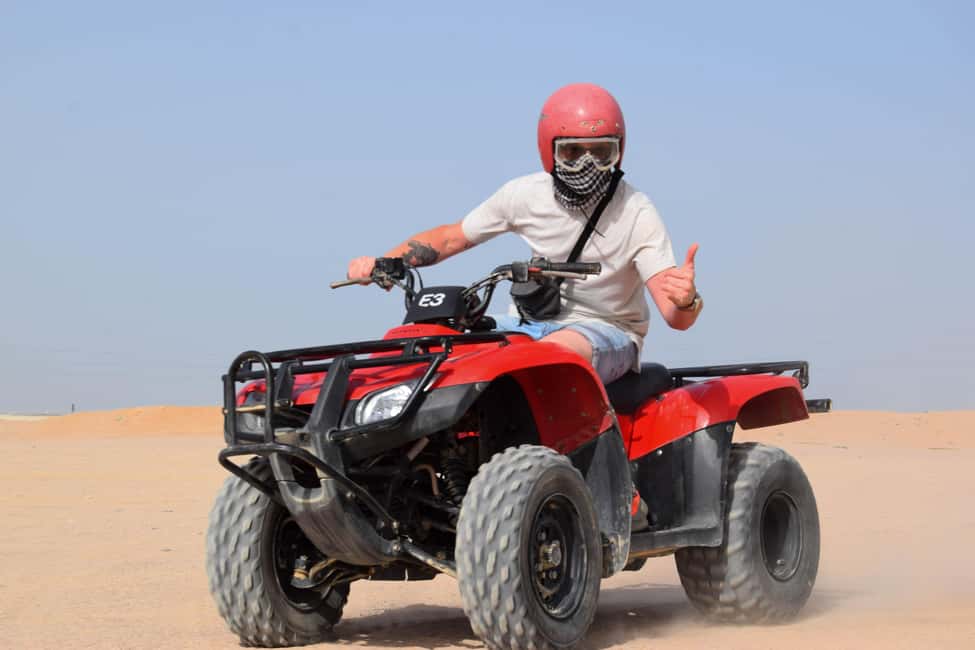 Hurghada: Desert Quad Bike and Buggy Adventure with Transfer - Quad Safari vs Buggy Driving: What You’re Really Getting
