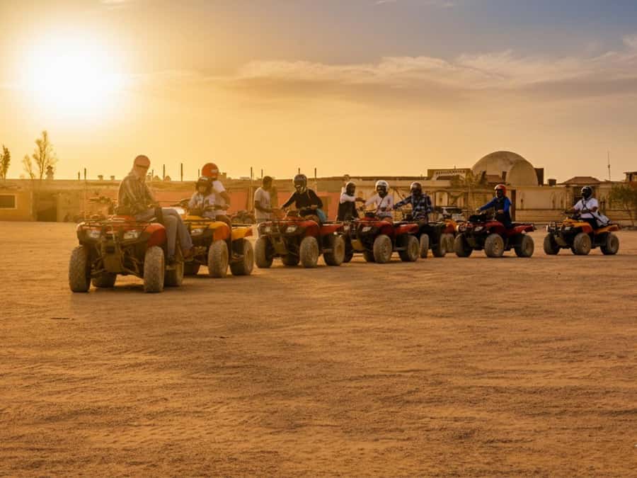Hurghada: Desert Quad Bike Camel Ride with Optional GoPro - Getting There: Shared Transfers, Timing, and Meeting Up