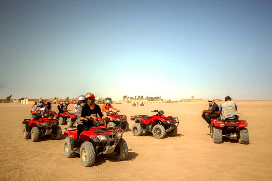 Hurghada: Desert Quad Bike Camel Ride with Optional GoPro - Dinner, Show, and Stargazing at Sunset: What the Evening Plan Adds