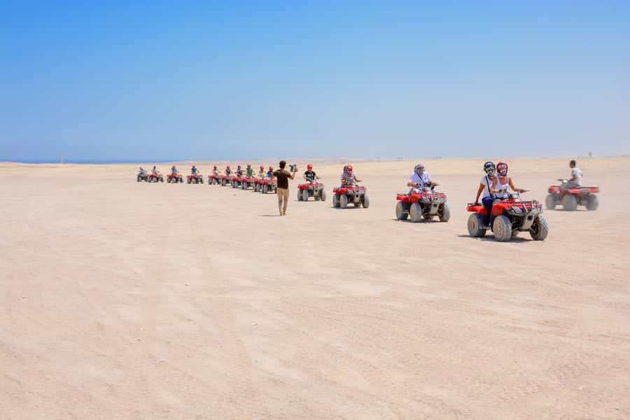 Hurghada: Full-Day Quad & Camel Ride, Stargazing, & Dinner - Sunrise ride with Oriental breakfast: the calmest way to do it