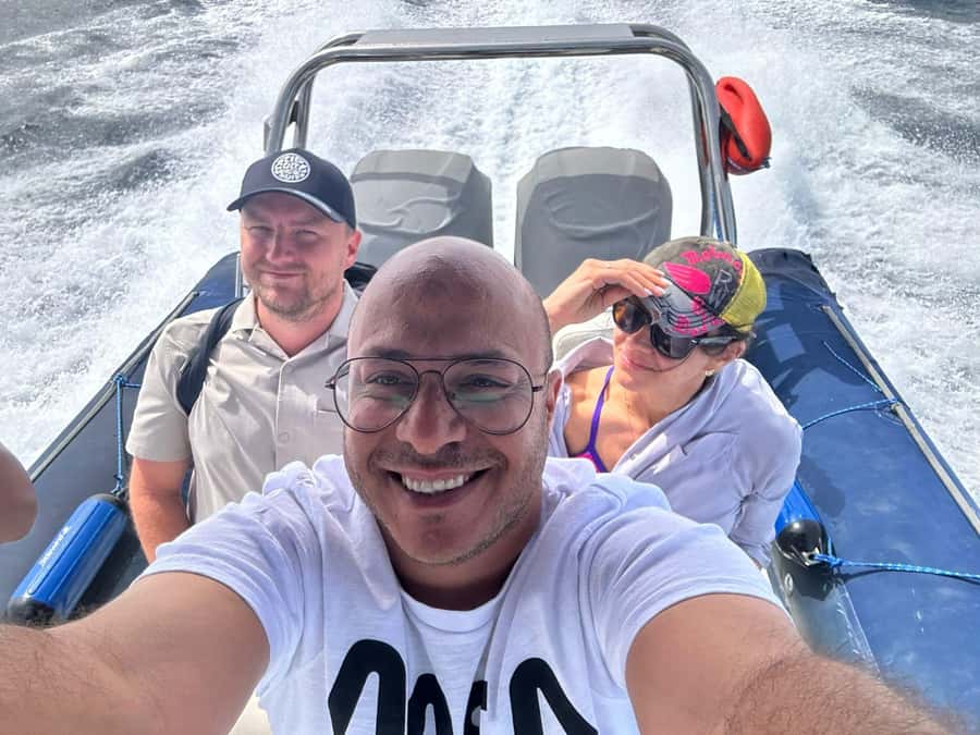 Hurghada: High-Speed Sea Taxi Tour to Orange Bay or Magawish - The Speedboat Ride: Fast, Fun, and Sometimes Wet