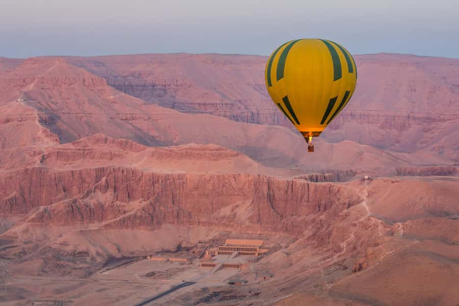 Hurghada: Luxor Hot Air Balloon Ride and Day Tour With Meals - When the balloon is canceled: how the day shifts