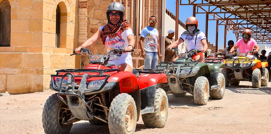 Hurghada: Morning Quad Bike Tour, Camel Ride and Transfer - What Happens Before You Ride: Safety, Helmets, and “Test Runs”