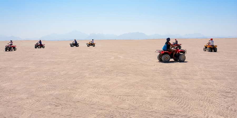 Hurghada: Morning Quad Bike Tour, Camel Ride and Transfer - Camel Ride: Included Time and What to Expect