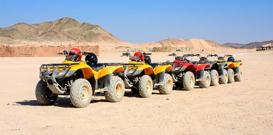 Hurghada: Morning Quad Bike Tour, Camel Ride and Transfer - The Evening Upgrade: Dinner, Show, and Real Stargazing
