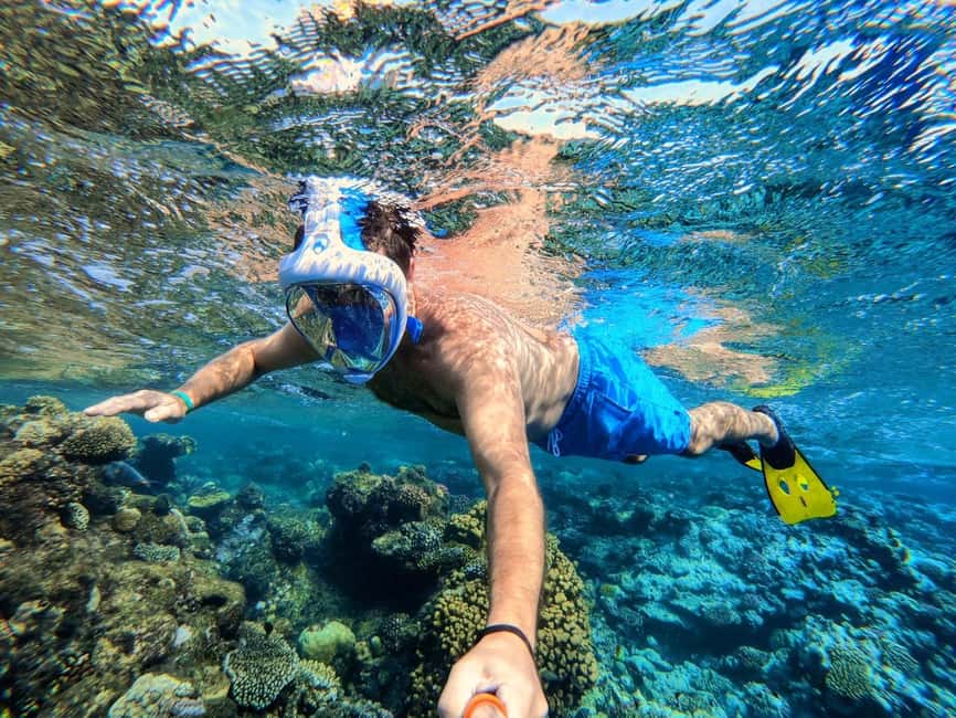 Hurghada: Orange Bay Day Trip with Water Sports and Lunch - Lunch onboard and drinks: what you can expect for a boat buffet