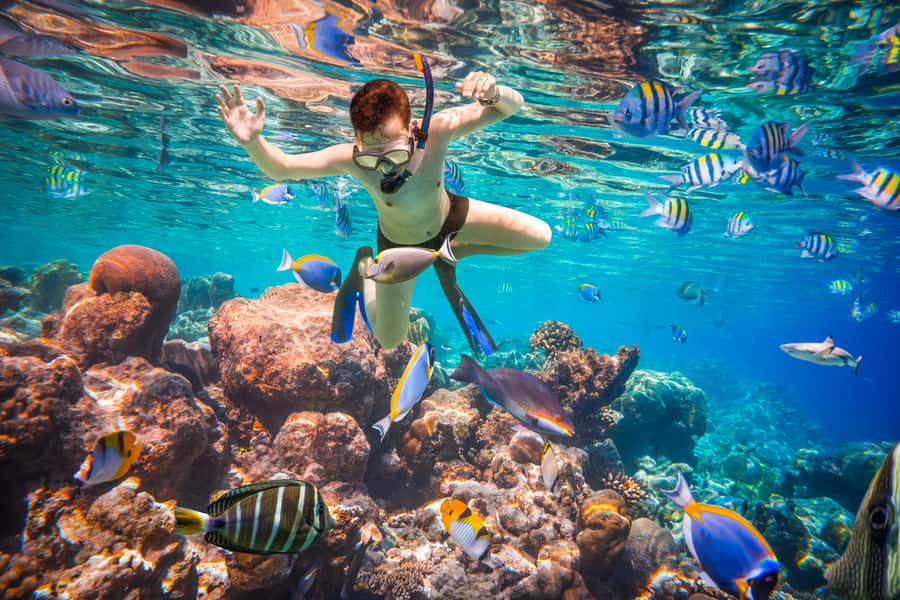 Hurghada: Orange Bay Island Boat Trip w/ Breakfast and Lunch - Banana Boat or Sofa Ride: Included Fun With a Weather Check