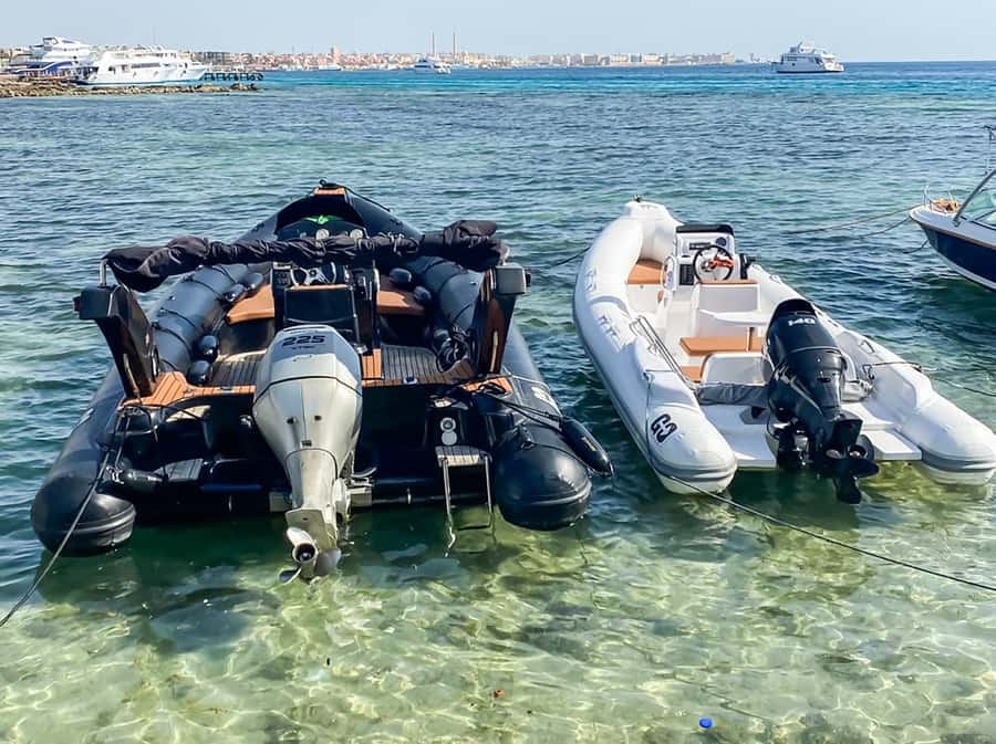 Hurghada: Orange Bay & Magawish Island Speedboat with Lunch - Key highlights at a glance