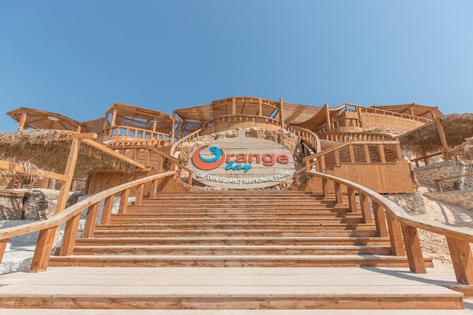 Hurghada: Orange Bay, Snorkeling, Watersports, Lunch & Drinks - Door-to-door pickup and the morning vibe in Hurghada