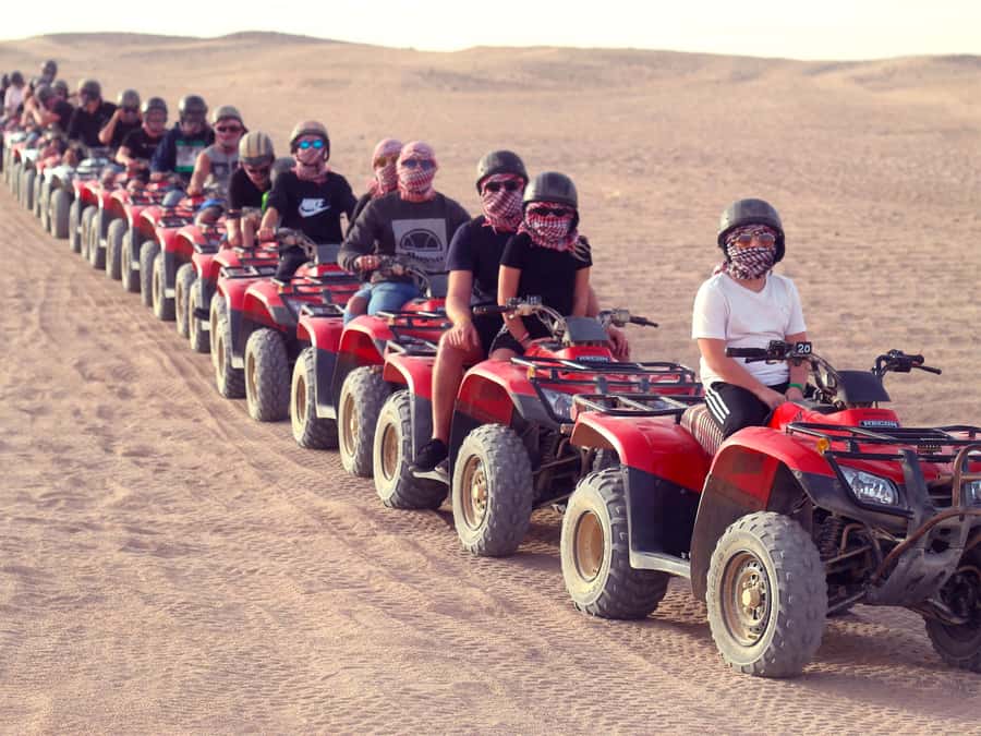 Hurghada: Quad Bike Tour of the Desert and Red Sea - Safety briefing and the 16+ driving test: how the rules work in real life