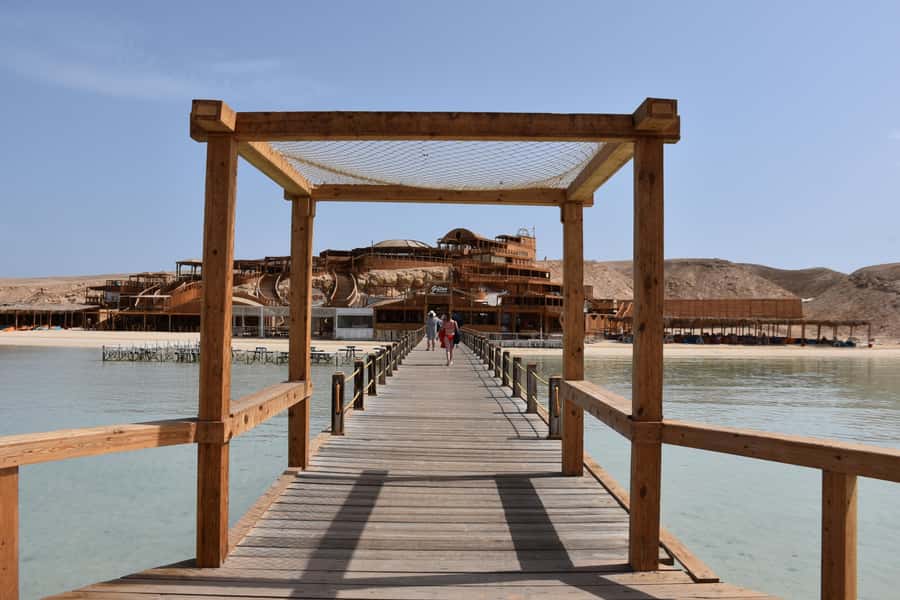 Hurghada: Royal Orange Bay with Massage, Snorkeling & Lunch - Banana boat ride and the rest of the sea time