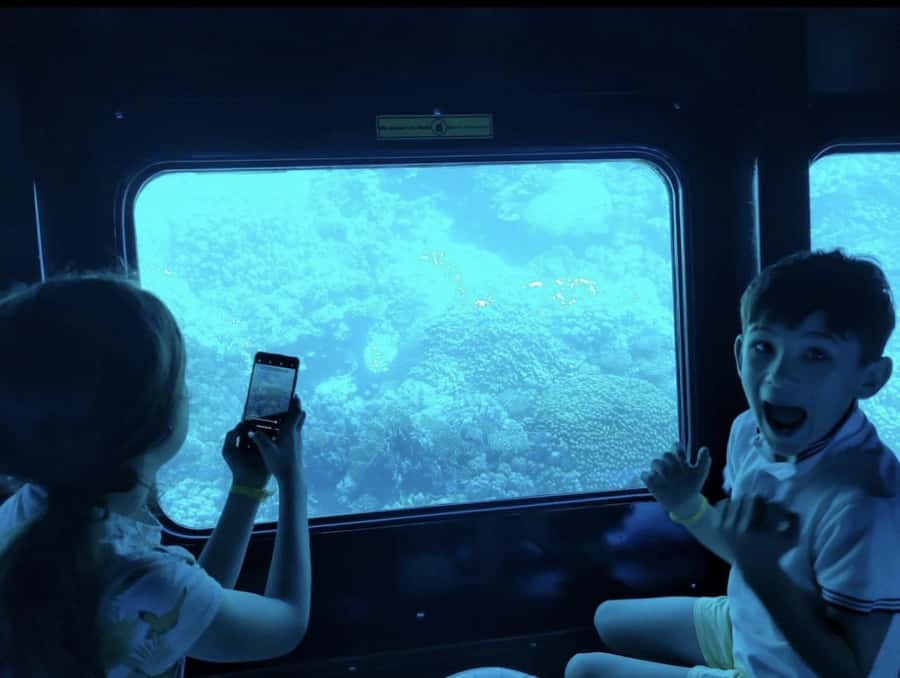 Hurghada: Royal Seascope Submarine Cruise with Snorkel Stop - The Underwater Observation Deck: Your 45 Minutes of Window-Time