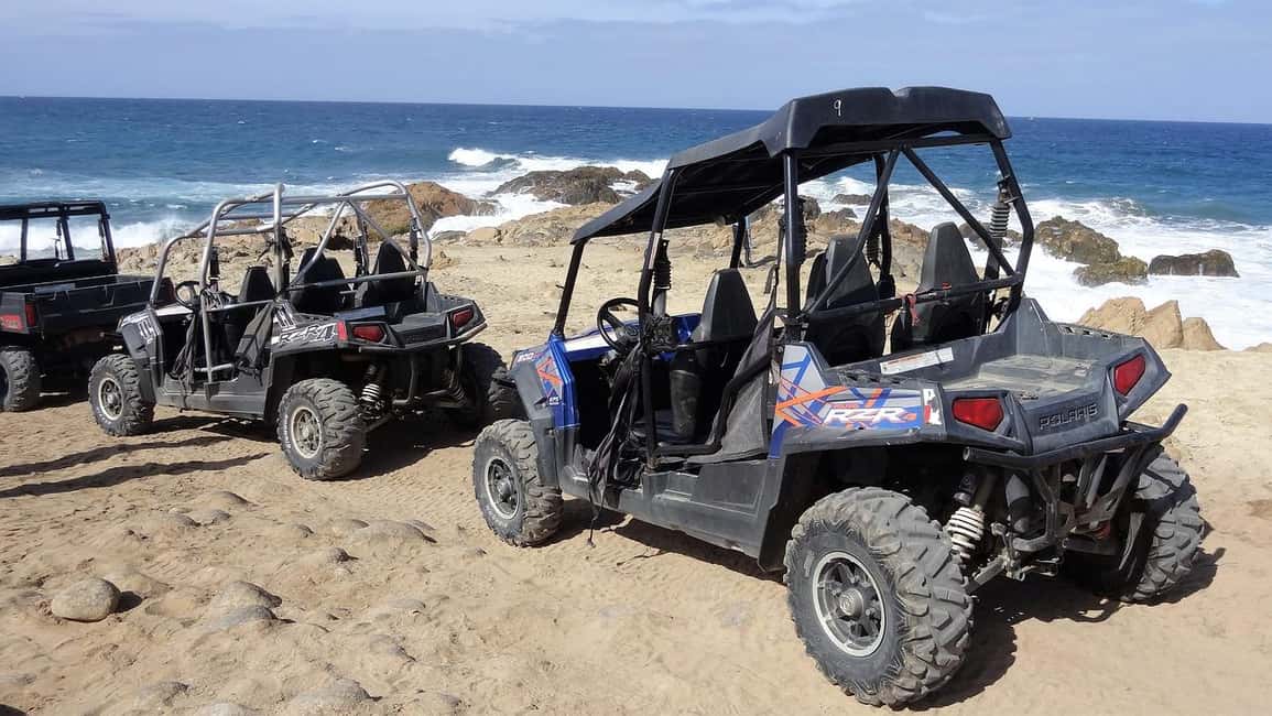 Hurghada: Sea and Mountains Quad or Buggy Family Tour - The sea and panorama stop: why it’s not just a photo break