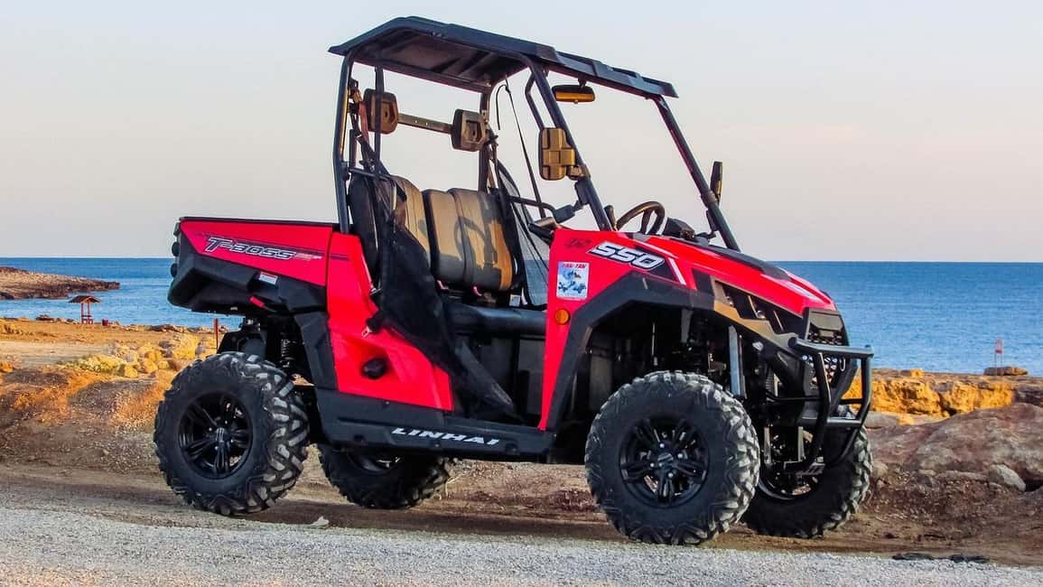 Hurghada: Sea and Mountains Quad or Buggy Family Tour - Camel ride across sand: the slower, classic finish