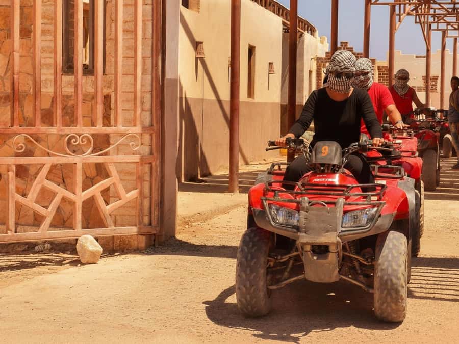 Hurghada: Sunset Quad Bike, Camel w/ Opt Stargazing and BBQ - Sunset Quad Biking in Hurghada: what you’re really signing up for