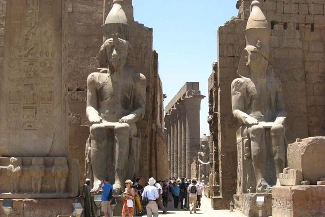 Luxor Day Tour visit East and West Nile Banks - Hatshepsut Temple and Colossi of Memnon: two hits, one West Bank story