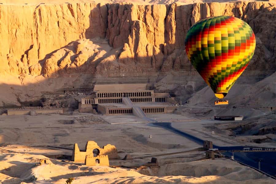 Luxor: Hot Air Balloon Ride over the Valley of the Kings - Gliding above real fields: seeing Luxor as a living place, not just monuments