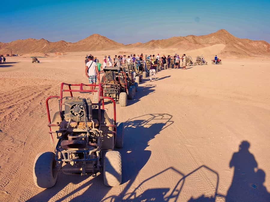 Makadi Bay: ATV, Sea View, Camel, Stargazing, Dinner & Show - Safety briefing and the driving test: how the tour sets you up