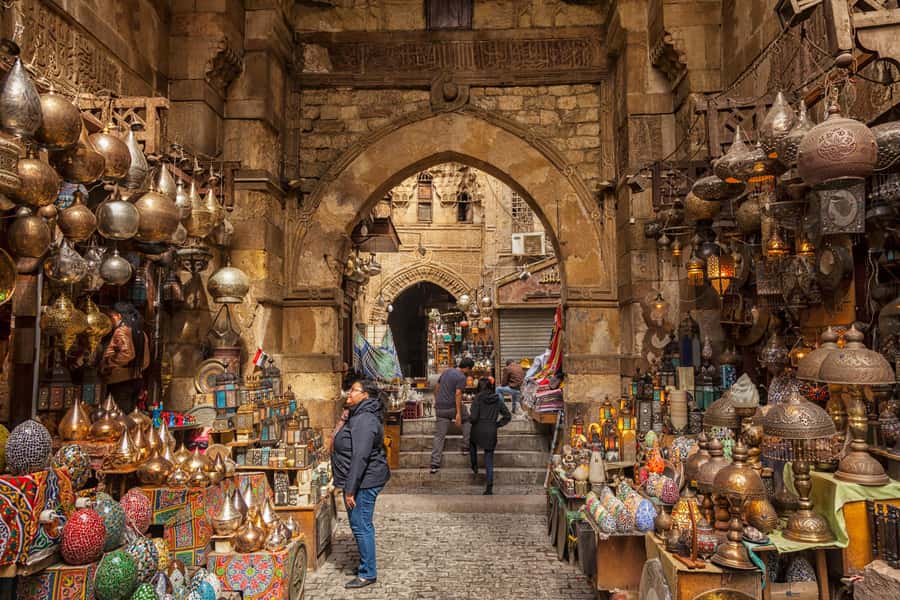 Old Cairo: Full-Day Islamic and Coptic Cairo Tour with Lunch - El Moez Street: where architecture meets everyday Cairo