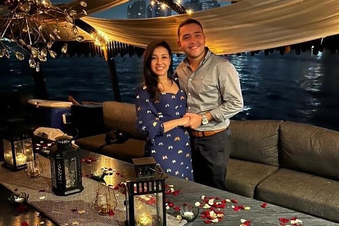 Private Romantic Dinner on the Nile - Decorations, music, and photos: romance on the Nile, done on purpose