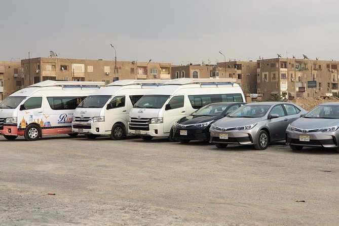 Private Transfer from Cairo Airport - Meeting point: the main exit, name sign, no driver inside
