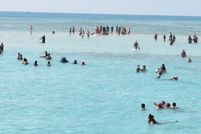 Ras Mohamed & White Island luxury Yacht Trip Sharm el Sheikh - White Island: the sandbank stop that can feel magical or crowded