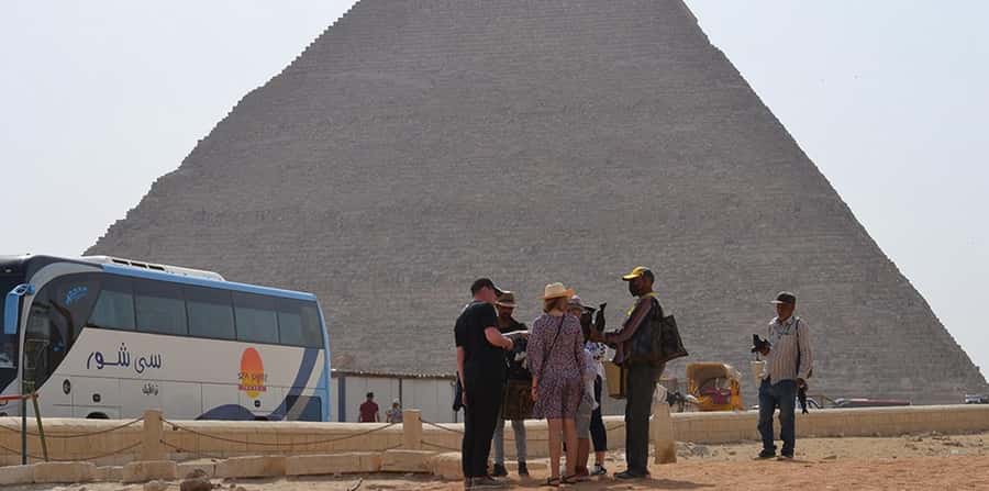Sharm El Sheikh: Great Pyramids, Sphinx, Museum Tour by Bus - Optional Nile ride: great photos, smog reality, and extra fees