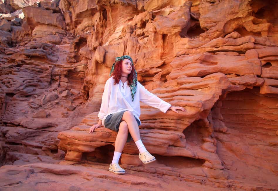 Sharm El-Sheikh: Jeep Adventure to Blue Hole, Canyon & Dahab - Blue Hole National Park snorkeling: reef life with clear instructions