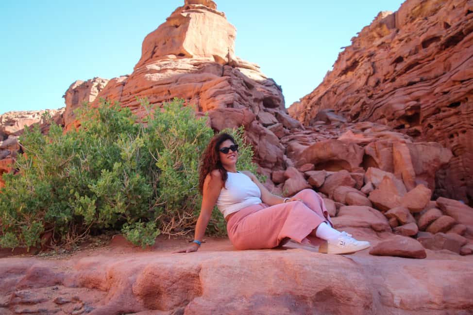 Sharm El-Sheikh: Jeep Adventure to Blue Hole, Canyon & Dahab - BBQ in a Bedouin tent, then camel ride along the coast