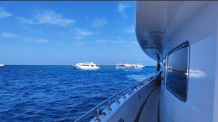 Sharm El-Sheikh: Luxury Ras Mohammed & White Island Cruise - White Island: beach time that works even if you’re not a swimmer