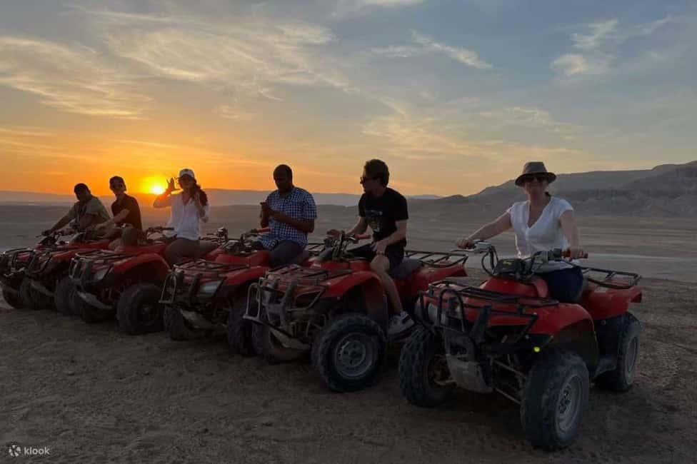 Sharm ElSheikh: ATV Quad & Buggy Adventure Sunrise or Sunset - Guides make the difference: Sasa, Ahmed, Bojy, Adel, and crew