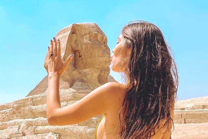 Top rated Giza Pyramids, Sphinx, Memphis and Saqqara Private Tour - Giza Pyramids: the big three, photo viewpoints, and smart time use